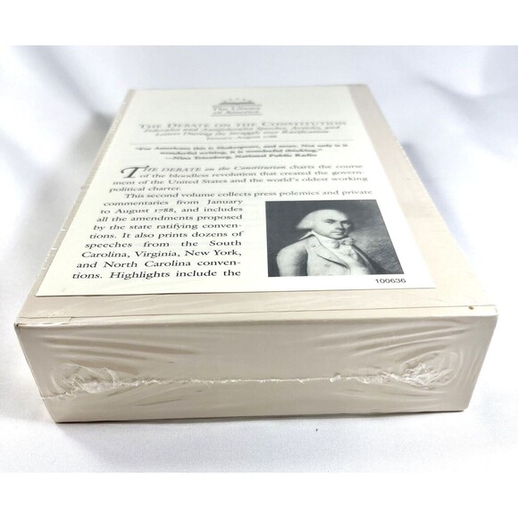The Library of America The Debate on the Constitution book II 100636 NEW SEALED - Picture 2 of 7